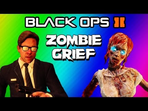 Black Ops 2 Zombies Strategy FAIL! - Buried 2v2 Grief Starting at Round 20 (Funny Moments)