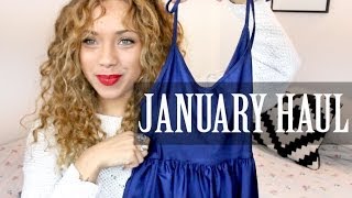 January Haul | Topshop, American Apparel, MAC