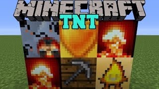 Minecraft: TNT MOD (NUKE, FIRE BOMB, SCATTER BOMB, & NAPALM) Mod Showcase