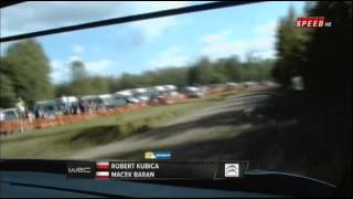 Robert Kubica - onboard and great save WRC Finland 2013