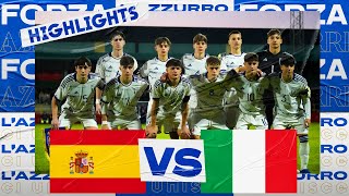 Highlights: Spagna-Italia 3-3 | Under 17 | Amichevole