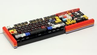 Working LEGO Computer Keyboard