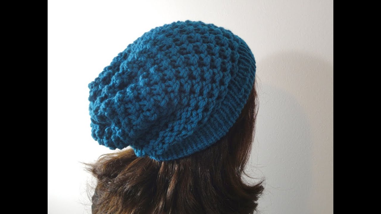 a YouTube on to  (DIY Slouchy Hat beanie Loom Tutorial) Beanie  How loom Knit  hat