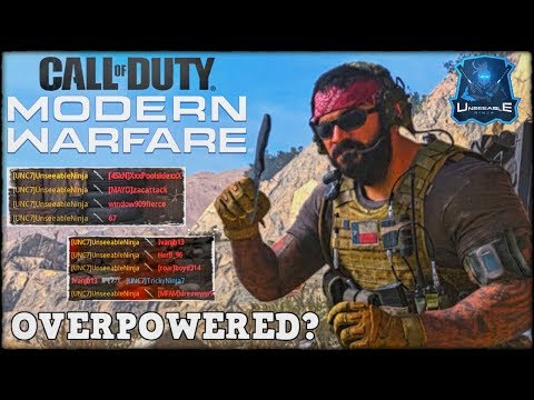 the THROWING KNIFE is OVERPOWERED?? (Modern Warfare Beta Funny & Rage Moments)