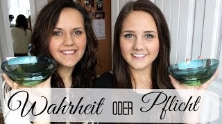 WAHRHEIT ODER PFLICHT mit meiner Schwester!