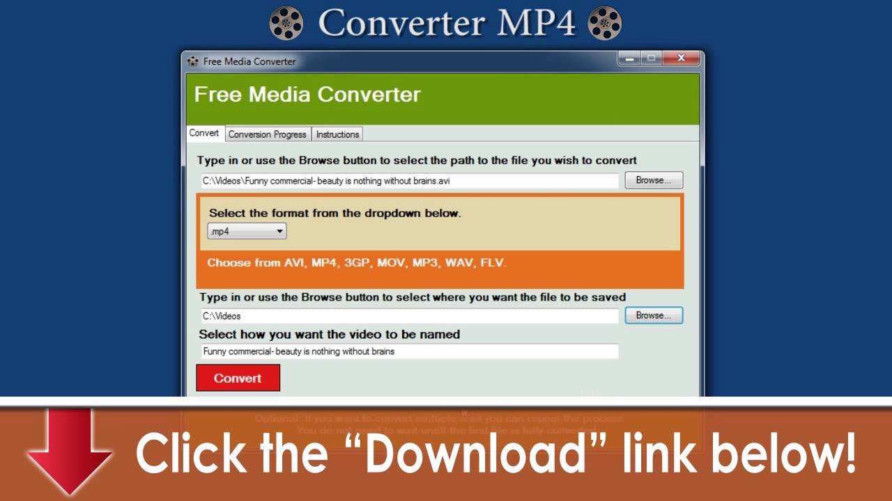 Video Converter MP4 Software-- Free Download - YouTube
