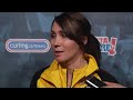 Draw 15 Media Scrum - 2013 Scotties Tournament of Hearts