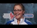 Draw 15 Media Scrum - 2013 Scotties Tournament of Hearts