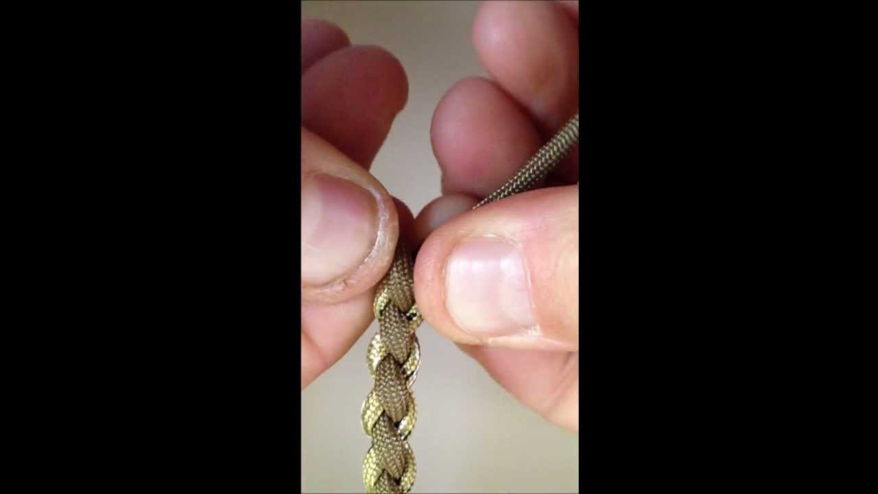 How to make a paracord survival necklace YouTube
