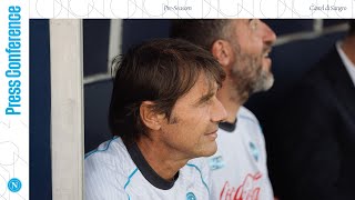 Live da Castel di Sangro | #PreSeason2025 | La conferenza stampa di Mister #Conte