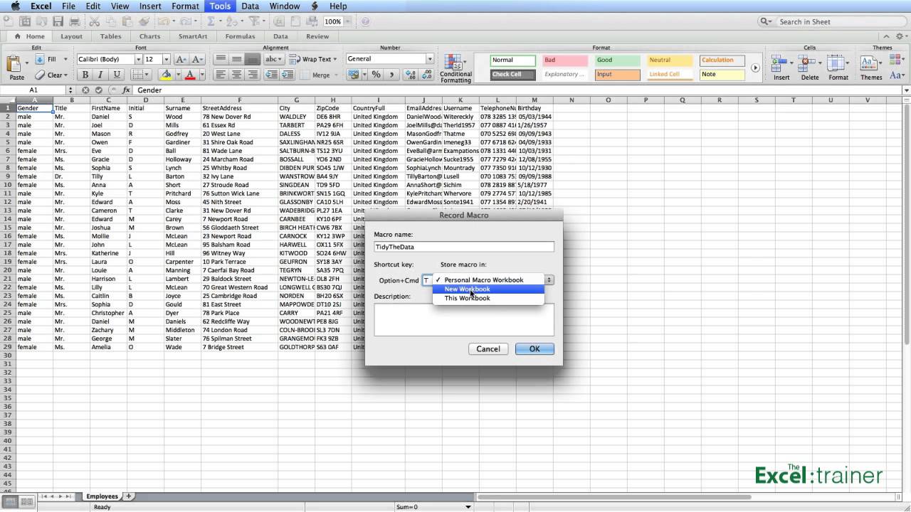 excel for mac ppc