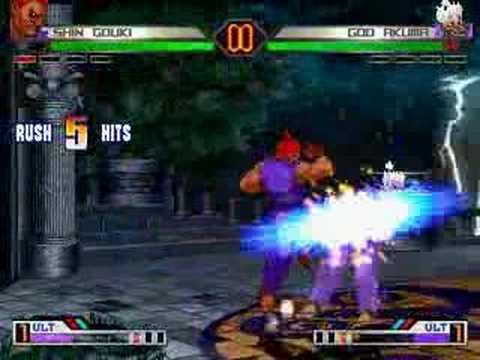 Mugen - Shin Gouki Vs God Akuma - YouTube