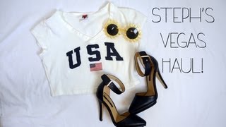 Steph's Las Vegas Haul (Goodwill, H&M, Forever 21)