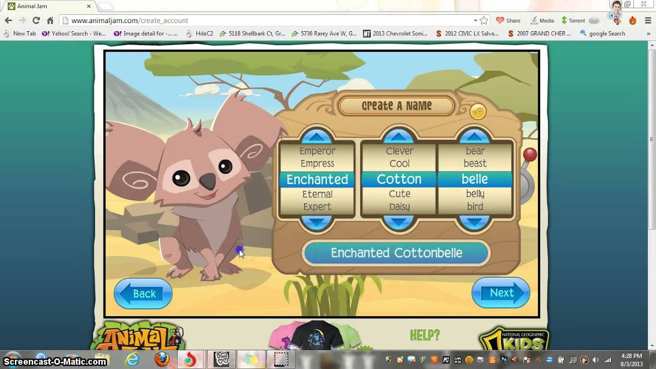 Animal Jam Create