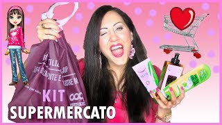 IL KIT Prodotti da SUPERMERCATO della RAGAZZA ECOBIO!!!