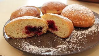 Berliner, Krapfen, berliner Pfannkuchen / Rezept