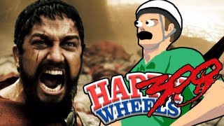 THIS IS SPARTA! - Happy Wheels - Parte 16