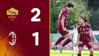 ROMA 2-1 MILAN | SERIE A FEMMINILE 2024-25