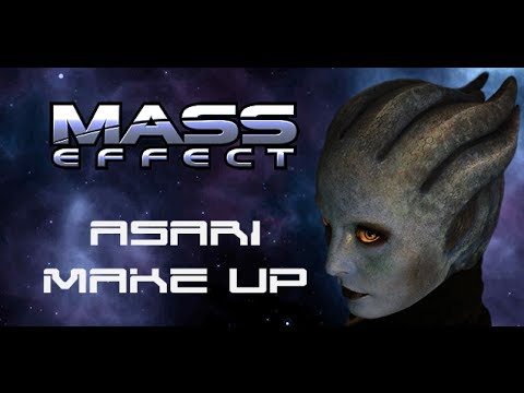 Mass Effect Asari Make up