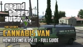 "GTA 5" - "SECRET CARS" - "Secret Cannabis Van" - How To Get The Secret Cannabis Van ("Secret Car")