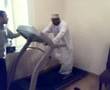 Arab Man on Treadmill.Very funny.