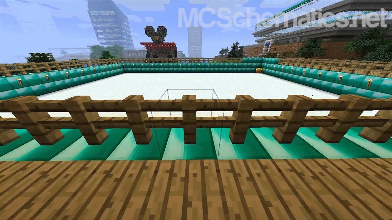 Minecraft Schematic: Spleef Arena (DOWNLOAD) - YouTube