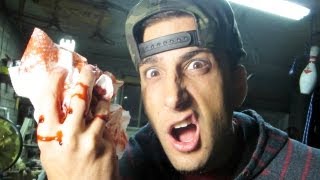 CUT HAND PRANK!