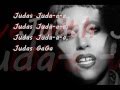 Lady Gaga - Judas Lyrics On Screen. - Youtube