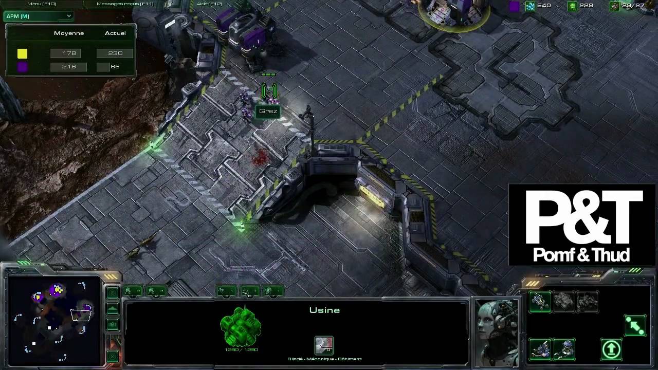 HD005) Starcraft 2 Replay - Sen (Z) vs Grez (T) - part 1 [FR ...