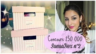 Concours 250000 abonnés ❤ Sanaabox n°2 by Sananas2106 ❤