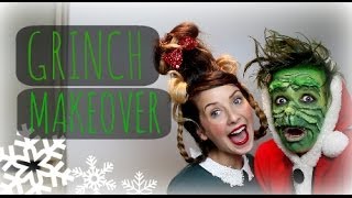 THE GRINCH MAKEOVER WITH ZOELLA | ThatcherJoe