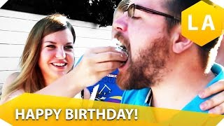 Kuchen und Geschenke für MissesVlog - Happy birthday, Kelly!