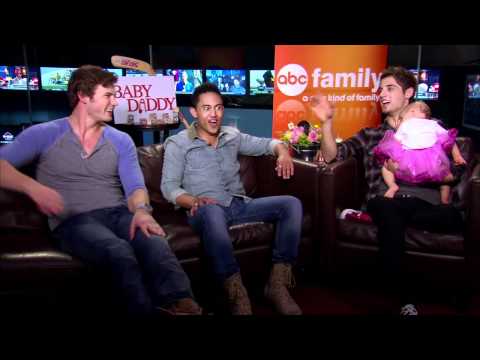 Jean-Luc Bilodeau, Derek Theler and Tahj Mowry Interview - Baby Daddy