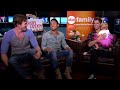 Jean-Luc Bilodeau, Derek Theler and Tahj Mowry Interview - Baby Daddy
