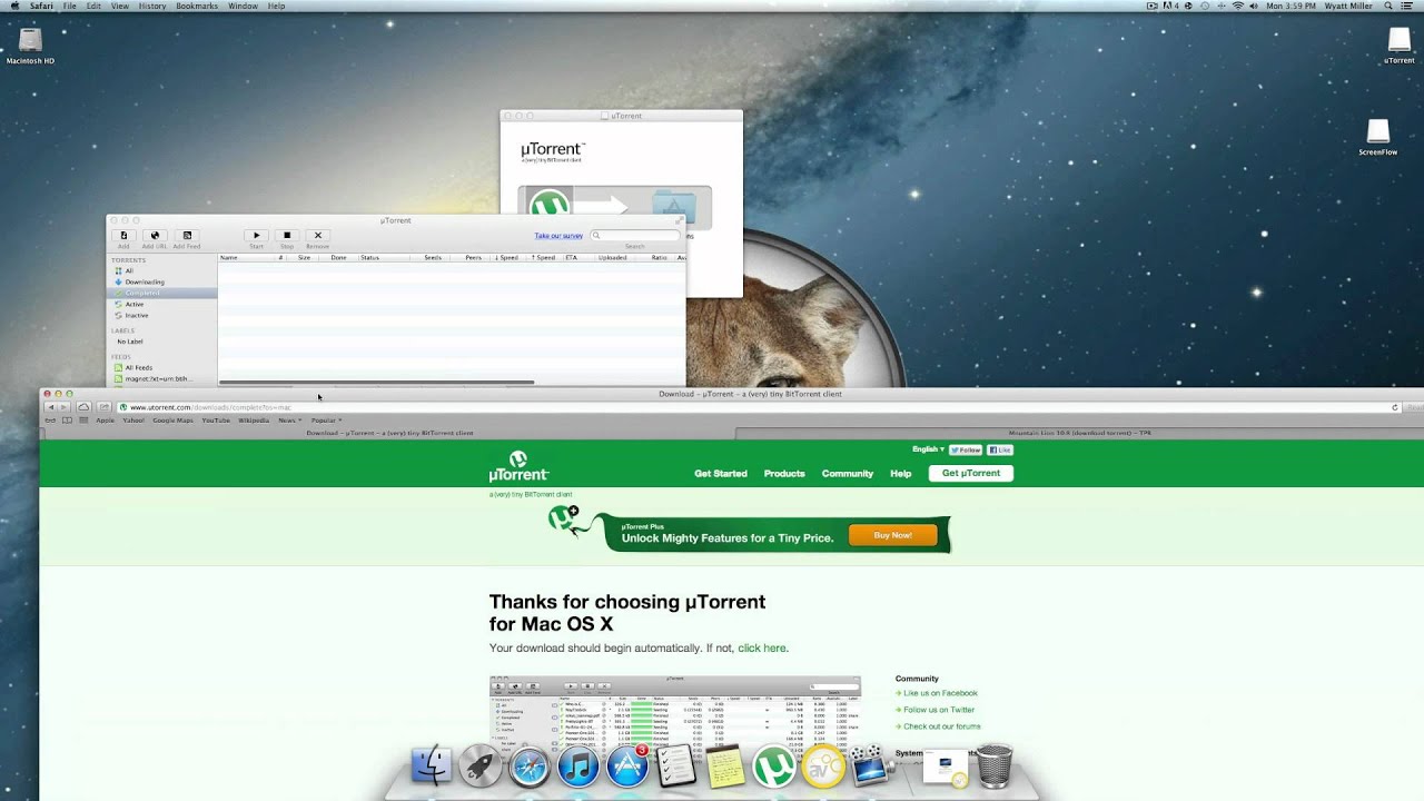 How to get OS X Mountain Lion Free - YouTube