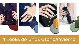 4 looks de uñas para otoño e invierno