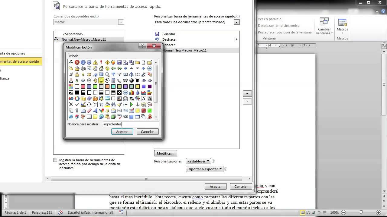 microsoft word 2010 macro recorder