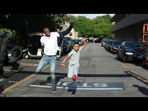 Jamaican trainer kid on Ellen!