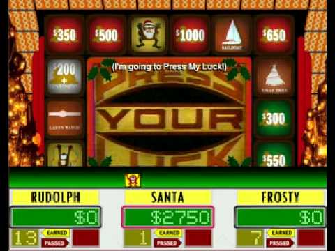 Press Your Luck: Expert Edition: Christmas Special (Part 1) - YouTube