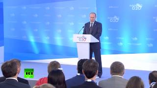 Пресс-конференция Владимира Путина на саммите «Большой двадцатки»