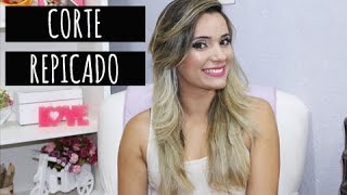 Corte de cabelo repicado