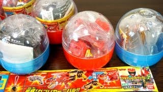 ガシャポン リアルチェンジキョウリュウジャー3 紹介 / CapsuleToy Real Change Kyoryuger 3