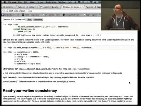 MongoDB and Python - YouTube