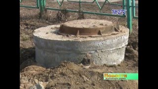 В центре с. Тальменка Искитимского района разрыта яма