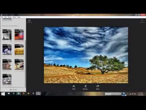 Snapseed on Windows 7 - YouTube