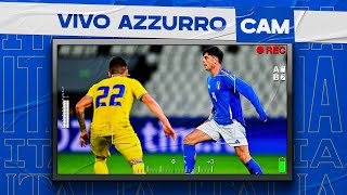 Italia-Ucraina 2-2: il match visto dalla Vivo Azzurro Cam | Under 21