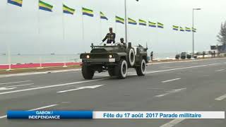 GABON INDÉPENDANCE / Parade militaire