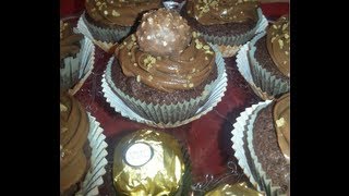 Sallys Ferrero Rocher Cupcakes