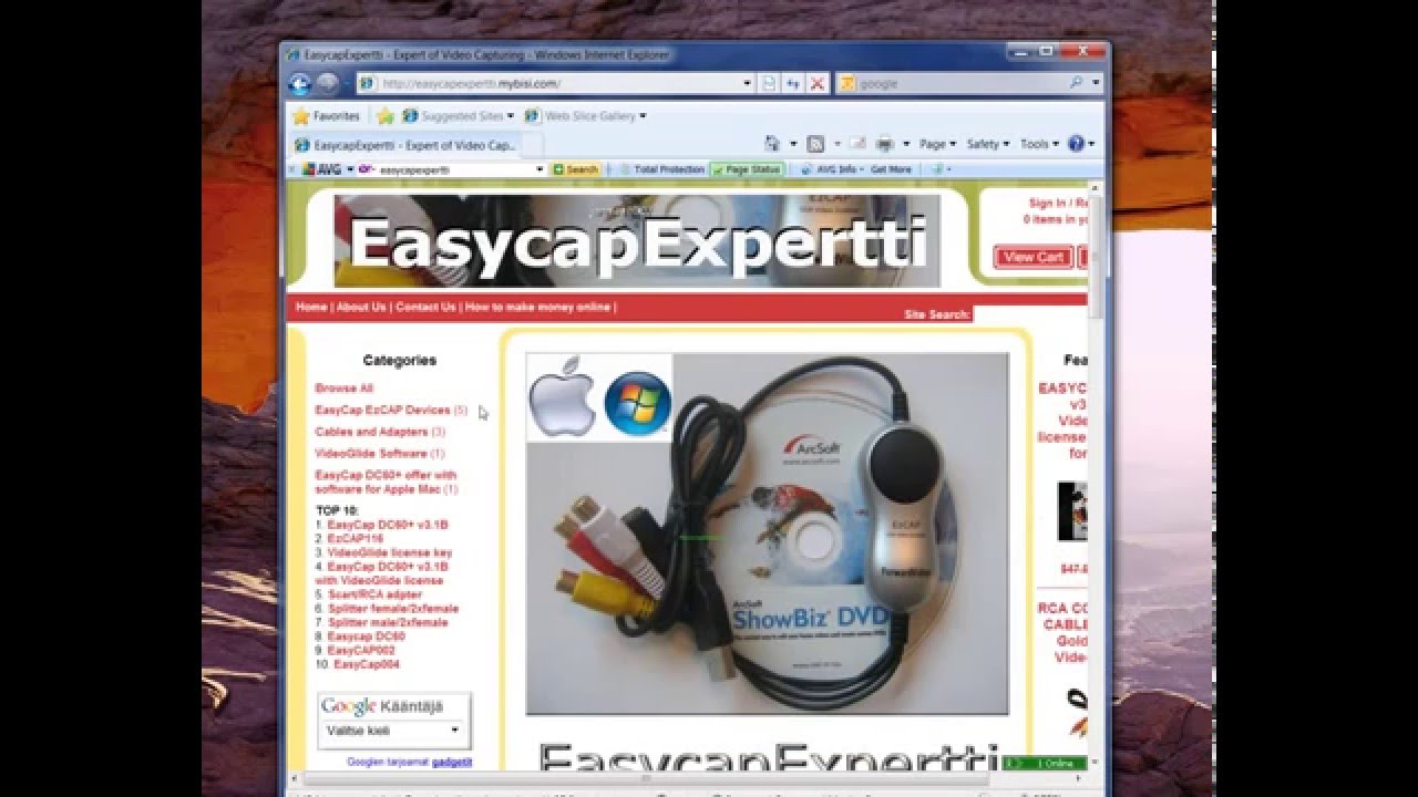 easycap windows 10