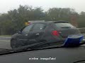 Spy Video muletto nuova Alfa Romeo Milano - Giulietta (149) sulla tang. di Torino
